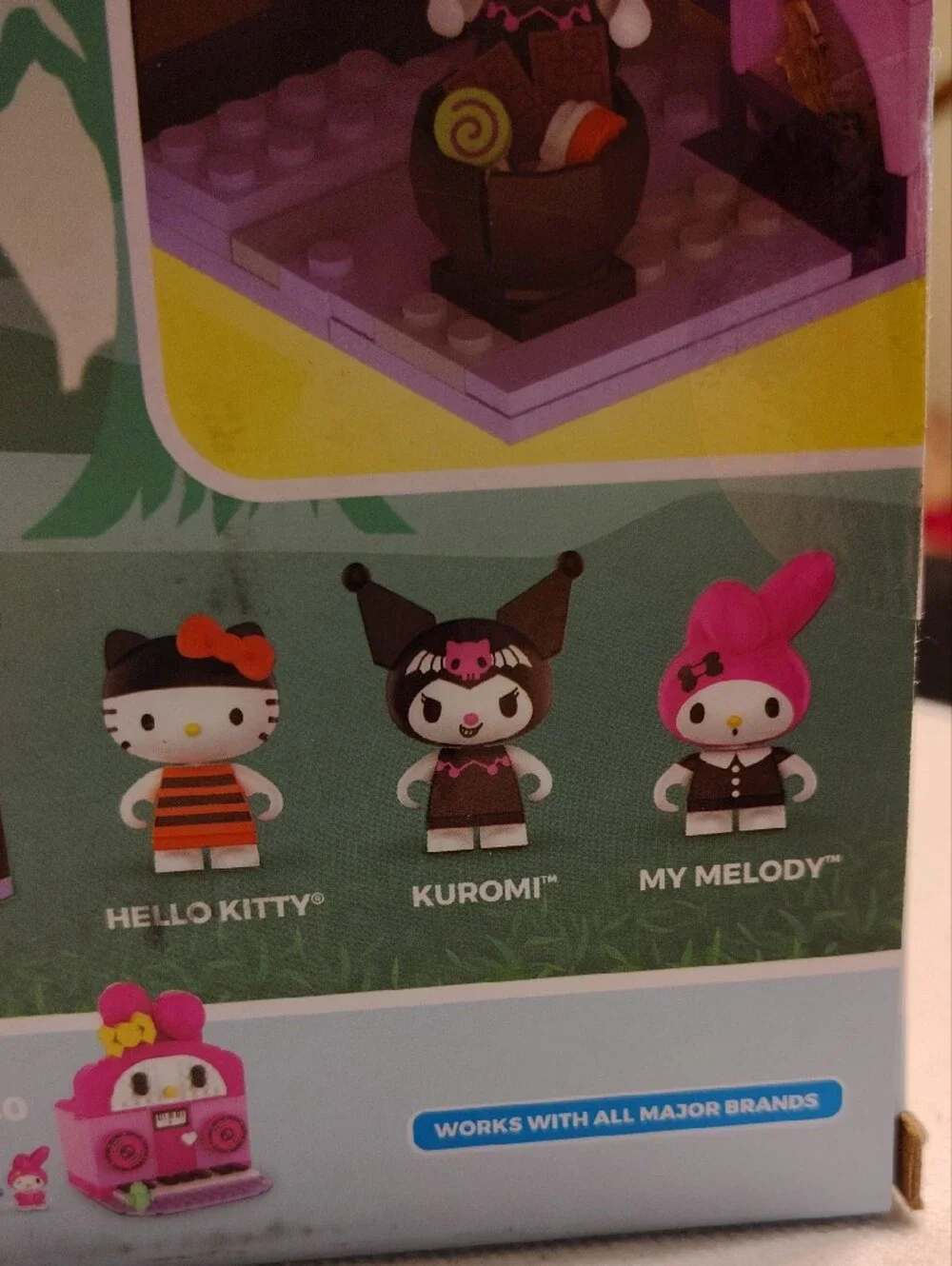 Hello Kitty Kuromi's Haunted House Building Set